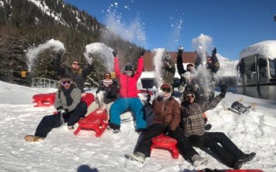 Hydroglisseur aka “Le retour des Hydreux.ses font du ski”